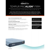 Tempur-Pedic Mattress Toronto, TEMPUR-PEDIC Tempur-ProAlign™ Firm 2.0 Memory Foam Mattress